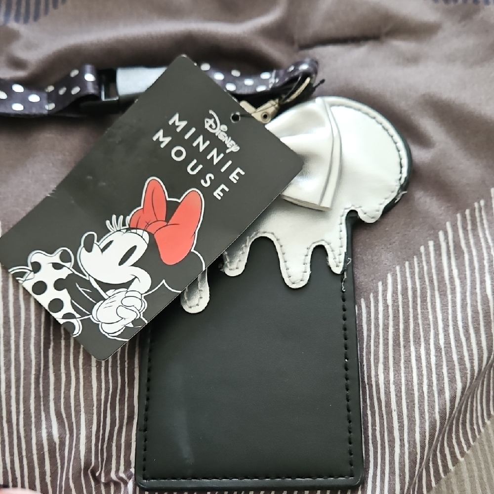 Disney Minnie Mouse Black and White Card I.D. Holder